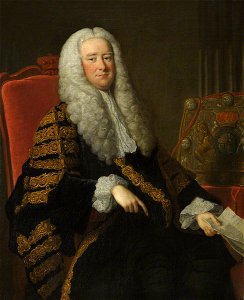 Thomas Hudson (1701-1779) - Sir Philip Yorke (1690–1764), 1st Earl of Hardwicke, Lord Chancellor, PC, FRS - 207887 - National Trust