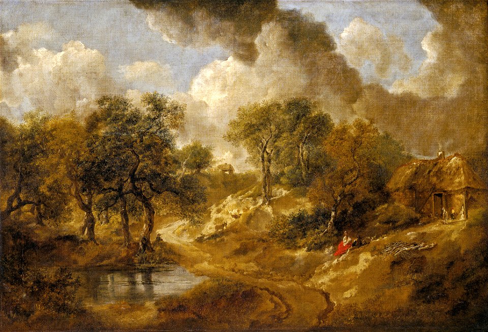 Thomas Gainsborough - Landschaft in Suffolk - GG 6271 - Kunsthistorisches Museum