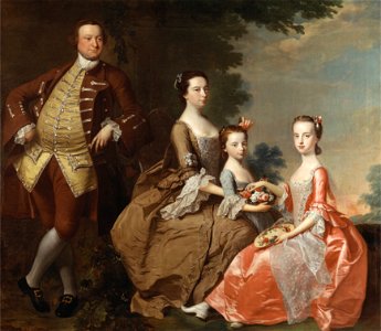 Thomas Hudson - The Thistlethwayte Family - Google Art Project