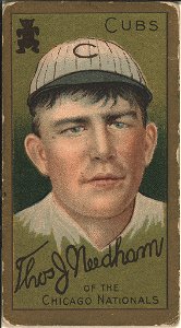 Thomas J. Needham, Chicago Cubs, baseball card portrait LCCN2008677464