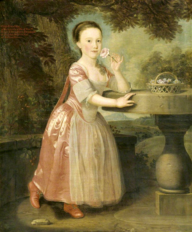 Thomas Hickey (1741-1824) - Eliza Durbin (1756–1822), Lady Elton, as a Child - 624142 - National Trust