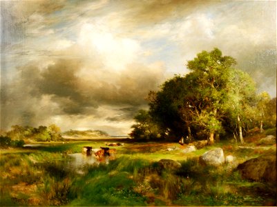 Thomas Moran - Near Southampton (1891)