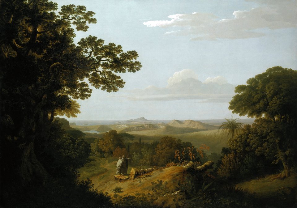 Thomas Jones - View of the Campi Flegrei from the Camaldolese Convent near Naples - Google Art Project