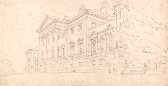 Thomas Girtin - Harewood House, Yorkshire - Google Art Project