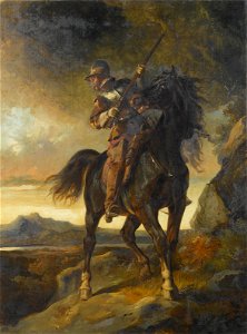 Thomas Jones Barker - The Moss-trooper