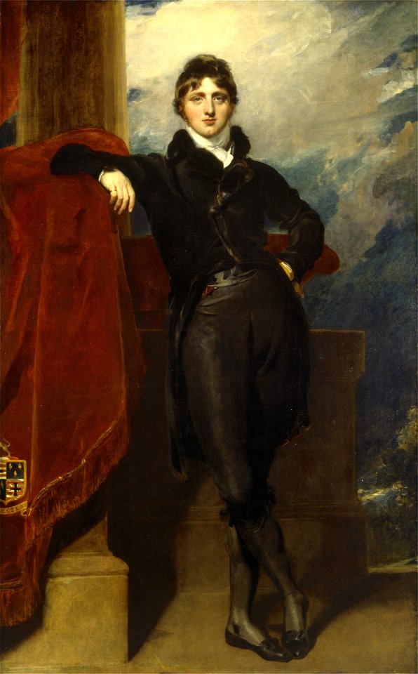 Thomas Lawrence, Portrait of Lord Granville Leveson-Gower, later 1st Earl Granville (c. 1804–1809)