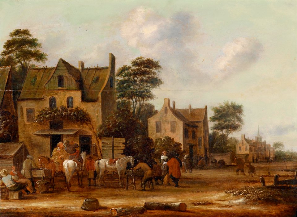 Thomas Heeremans Dorfstraße 1660s