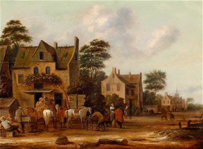 Thomas Heeremans Dorfstraße 1660s