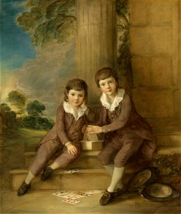 Thomas gainsborough ra double portrait of master john truman villebois