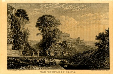 Thomas Kelly - The Temple of Egina, 1875,0710.1255