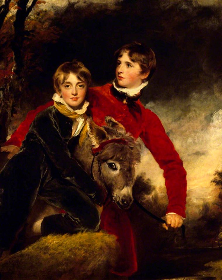 Thomas Lawrence (1769-1830) - The Masters Pattison, William Henry Ebenezer Pattison (1801–1832), and His Brother Jacob Howell Pattison (1803–1874) - 1246452 - National Trust