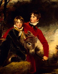 Thomas Lawrence (1769-1830) - The Masters Pattison, William Henry Ebenezer Pattison (1801–1832), and His Brother Jacob Howell Pattison (1803–1874) - 1246452 - National Trust