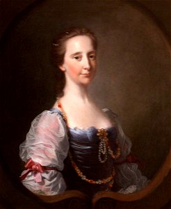 Thomas Hudson (1701-1779) - Mrs Buller, née Mary Bampfylde (d.1766) (formerly Lady Carew) - 353003 - National Trust