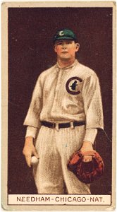 Thomas Needham, Chicago Cubs, baseball card portrait LCCN2008677967
