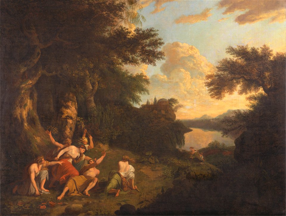 Thomas Jones - The Death of Orpheus - Google Art Project