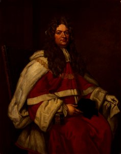 Thomas Parker, 1st Earl of Macclesfield by Sir Godfrey Kneller, Bt. Free illustration for personal and commercial use.