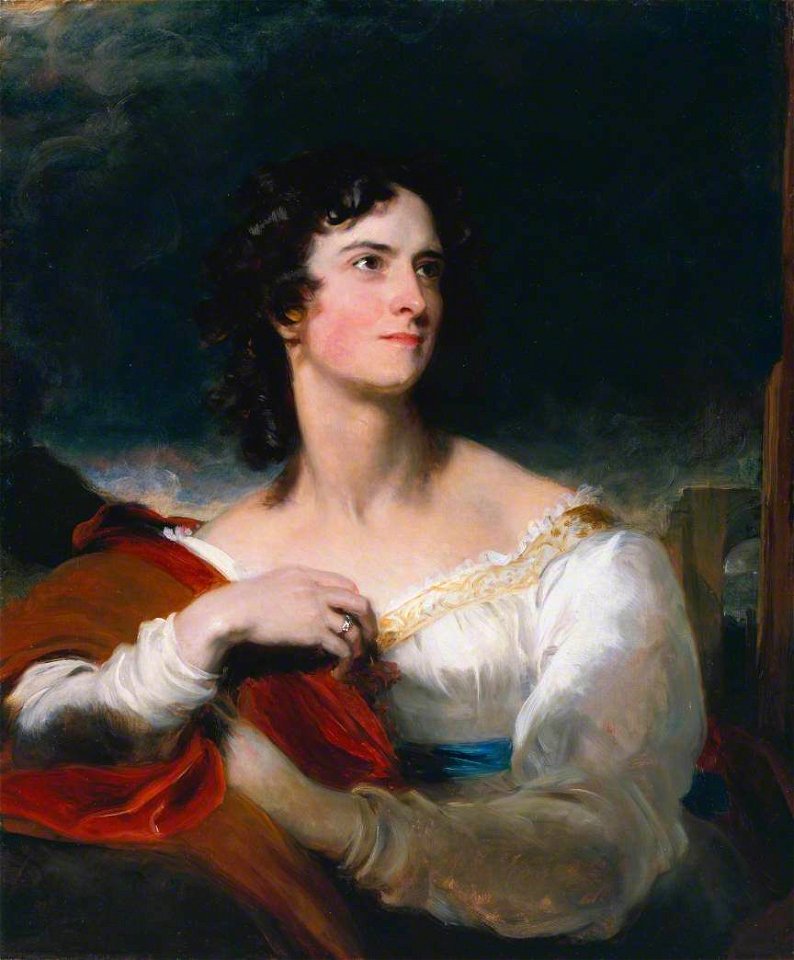 Thomas Lawrence (1769-1830) - Miss Caroline Fry - N01307 - National Gallery