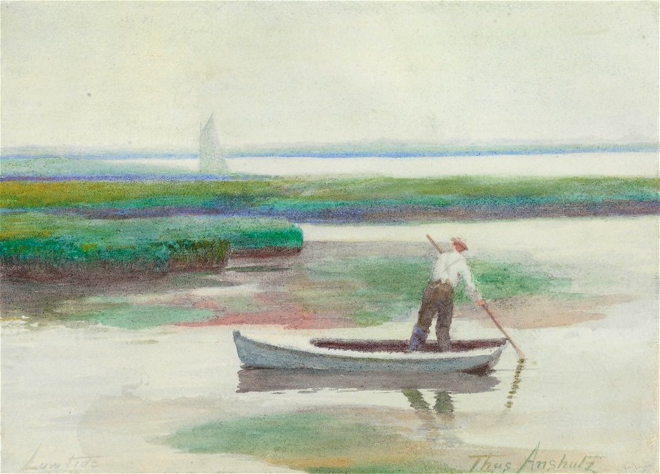 Thomas P. Anshutz - Low Tide
