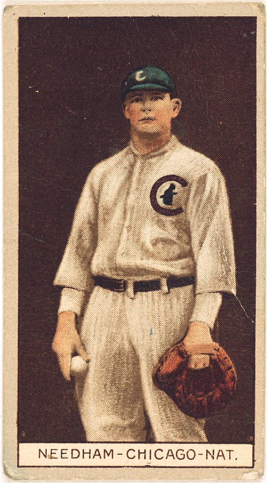 Thomas Needham, Chicago Cubs, baseball card portrait LCCN2008677967