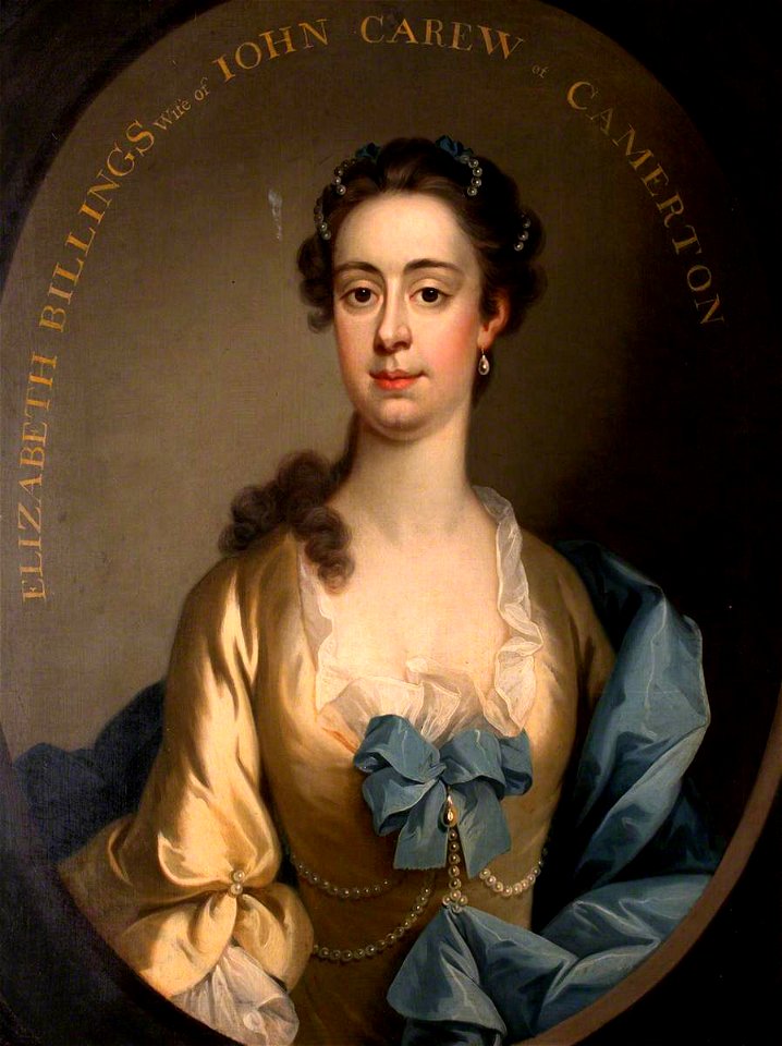 Thomas Hudson (1701-1779) (style of) - Elizabeth Billings, Mrs John Carew of Camerton - 353135 - National Trust
