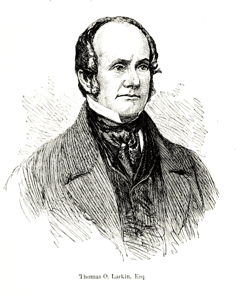 Thomas O. Larkin, engraving