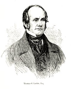 Thomas O. Larkin, engraving