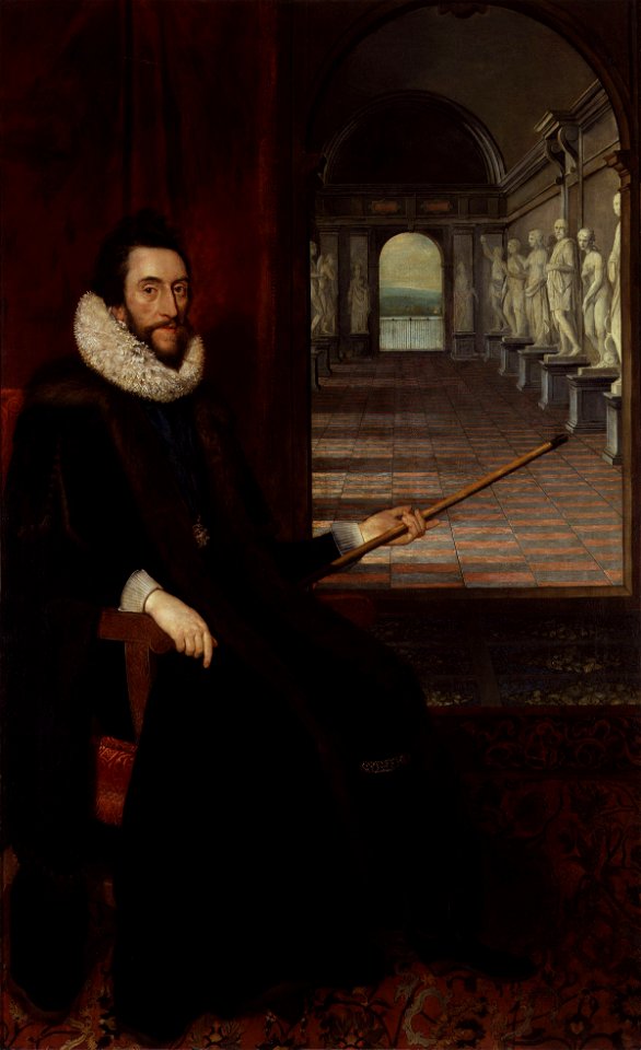 Thomas Howard, 2nd Earl of Arundel and Surrey by Daniel Mytens