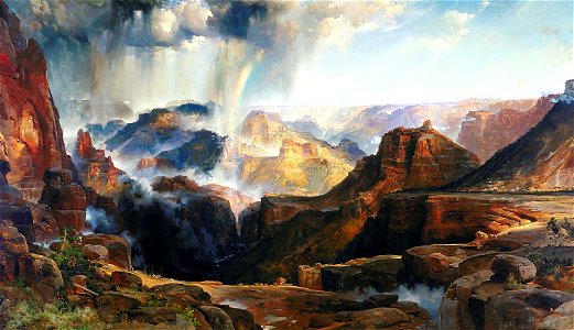 Thomas Moran - The Chasm of the Colorado - L.1968.84.2 - Smithsonian American Art Museum