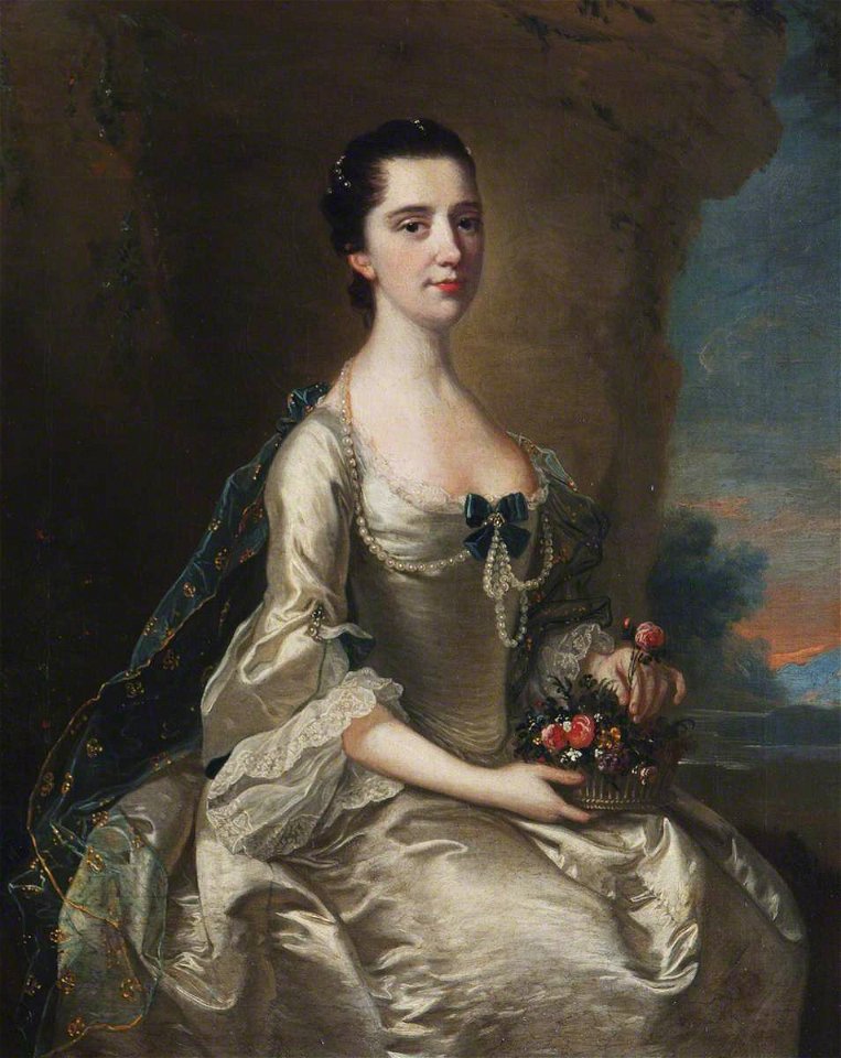 Thomas Hudson (1701-1779) (attributed to) - Dorothy Cust (1729–1770) - 436051 - National Trust