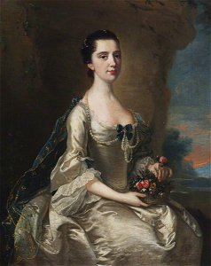 Thomas Hudson (1701-1779) (attributed to) - Dorothy Cust (1729–1770) - 436051 - National Trust