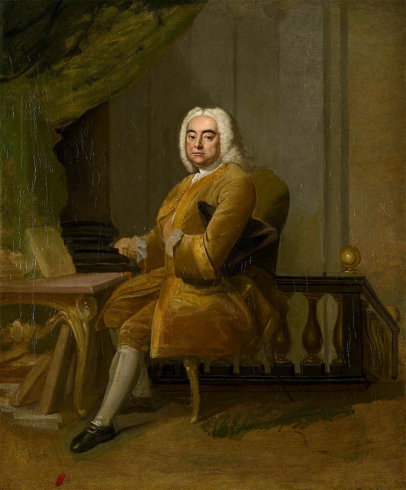 Thomas Hudson (1701-79) - George Frederick Handel (1685-1759) - RCIN 400960 - Royal Collection