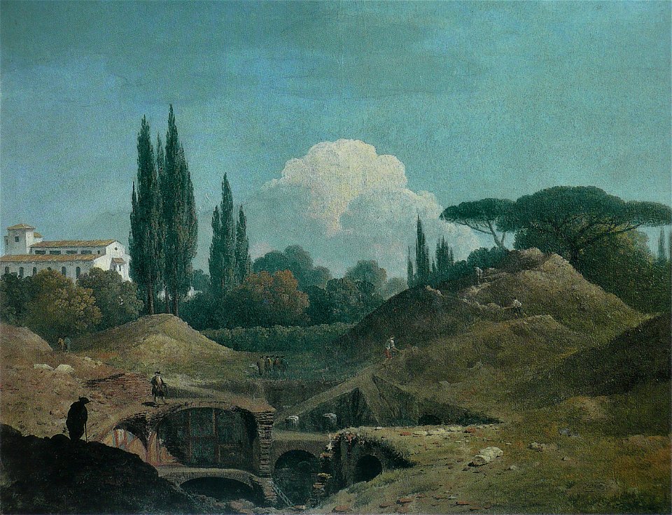 Thomas Jones - Fouilles à la Villa Montalto Negroni