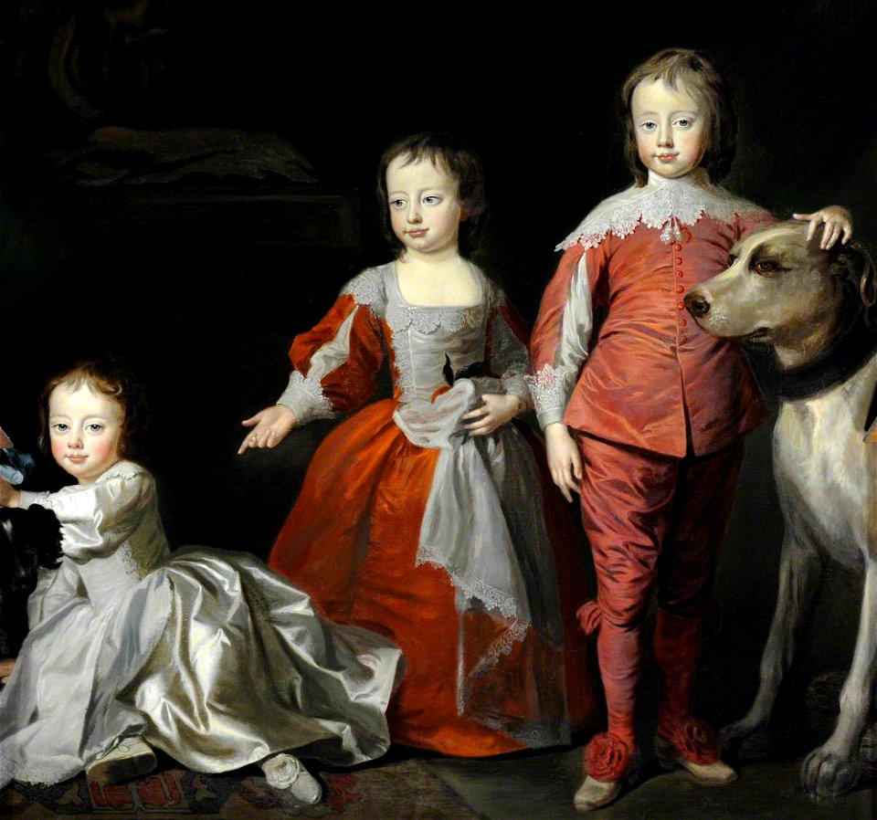 Thomas Hudson (1701-1779) - The Three Sons of Sir Henry Harpur, 5th Bt, John Harpur (1734-1735–1745), Henry Harpur (1739–1789), - 290421 - National Trust
