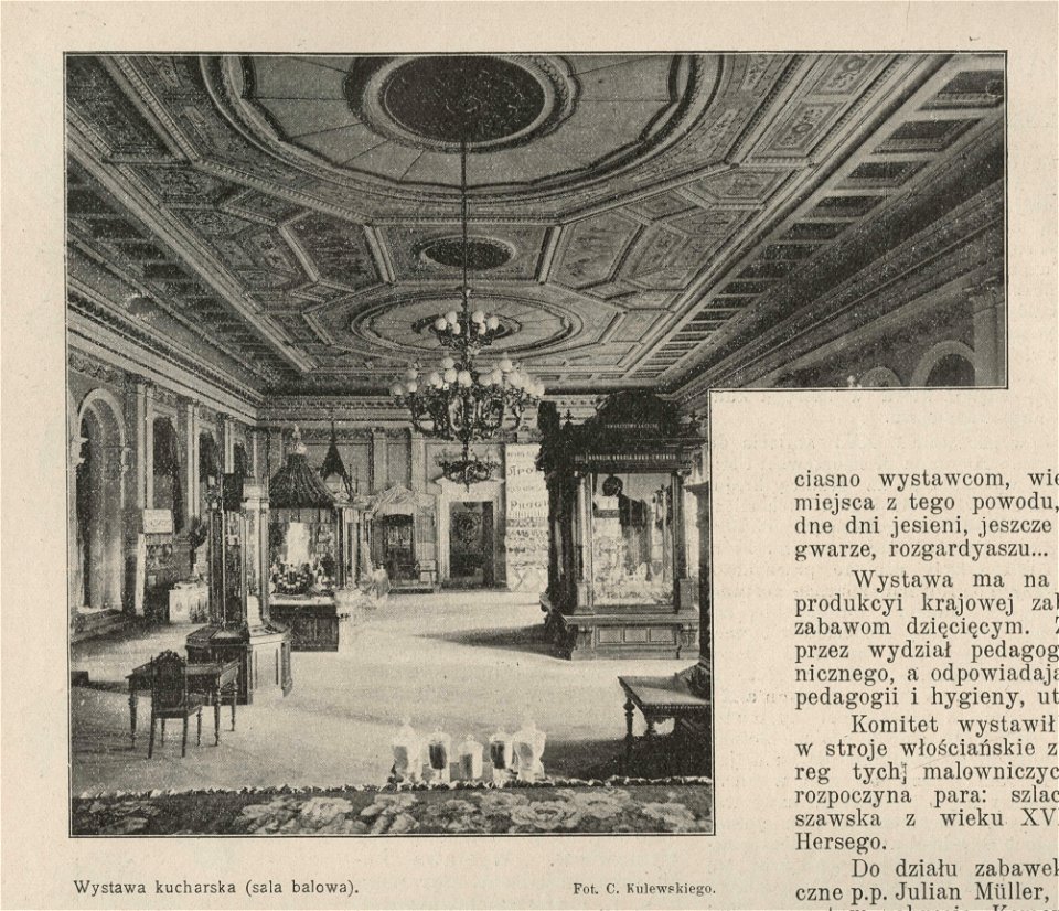 Wystawa kucharska (sala balowa) w Dolinie Szwajcarskiej (54951)