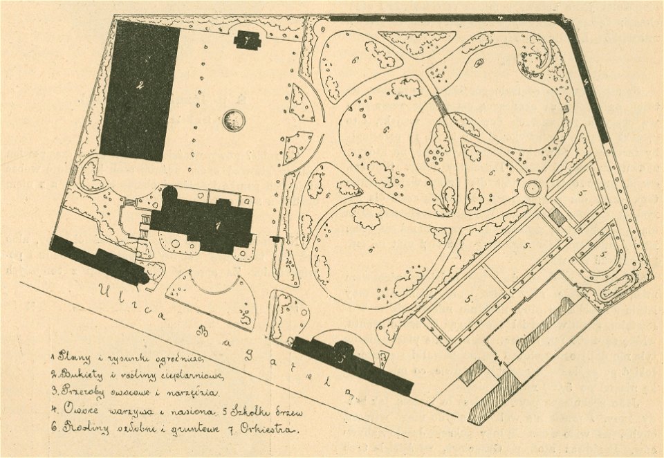 Wystawa Ogrodnicza w Bagateli Plan (82677)