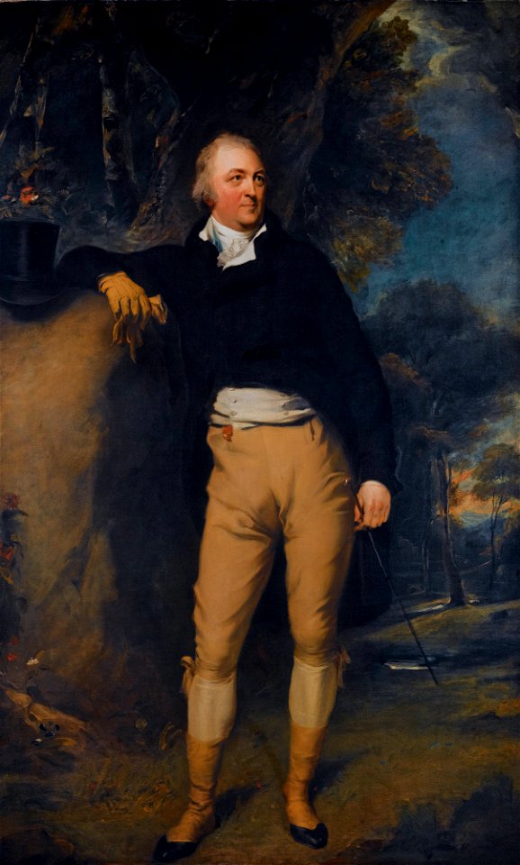 Thomas Lister, 1st Baron Ribblesdale, by Thomas Lawrence