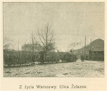 Z życia Warszawy Ulica Żelazna (79305)