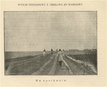 Wyścig dystansowy z Ćmielowa do Warszawy - Na spotkanie (60468). Free illustration for personal and commercial use.