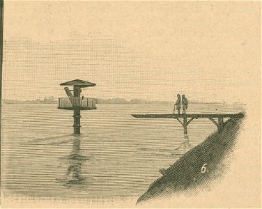 Wylew Wisły ... 6 Winda do drzewa przy alei Jerozolimskiej Rysował z natury J. A. Austen Ryt. S. Antoszewicz (77867)