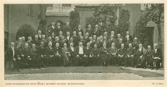 Zjazd wychowańców byłej Szkoły Głównej Wydział matematyczny Fot. J. Golcz (79265)