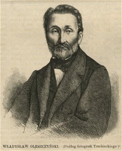 Władysław Oleszczyński, (Podług fotografii Trzebieckiego) (58107). Free illustration for personal and commercial use.