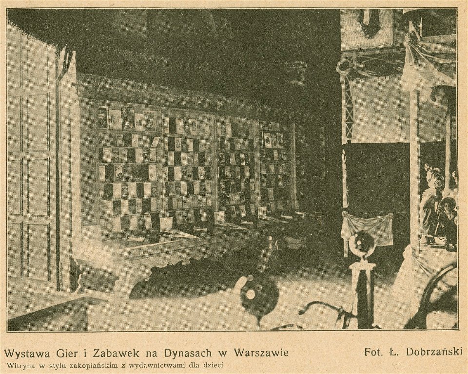 Wystawa gier i zabawek na Dynasach w Warszawie Witryna ... Fot. Ł. Dobrzński (76450)