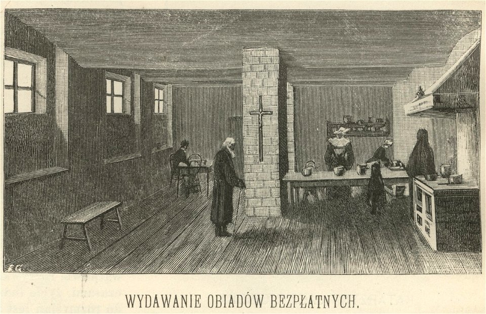 Wydawanie obiadów bezpłatnych (60847)