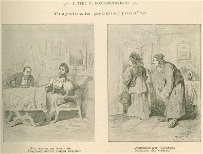 Z teki Fr. Kostrzewskiego Przysłowia prowincjonalne (82690)