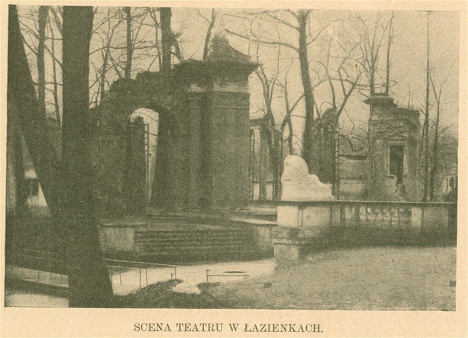 Łazienki Scena teatru w Łazienkach (80462)