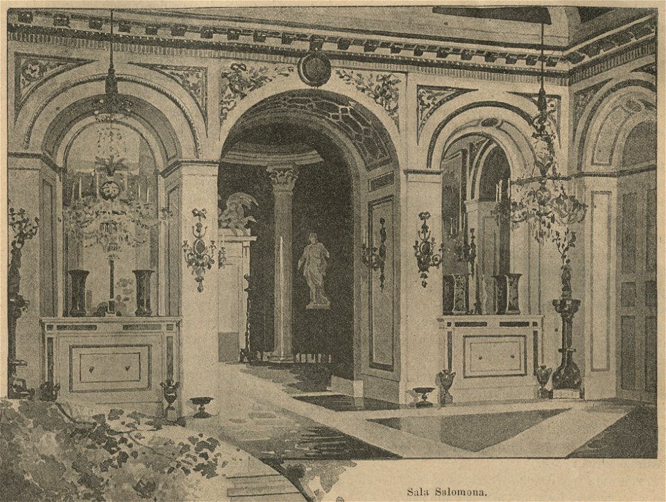 Łazienki Królewskie - Sala Salomona (59427)