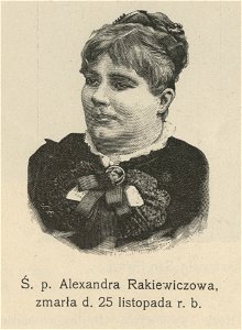 Ś. p. Alexandra Rakiewiczowa (62870)