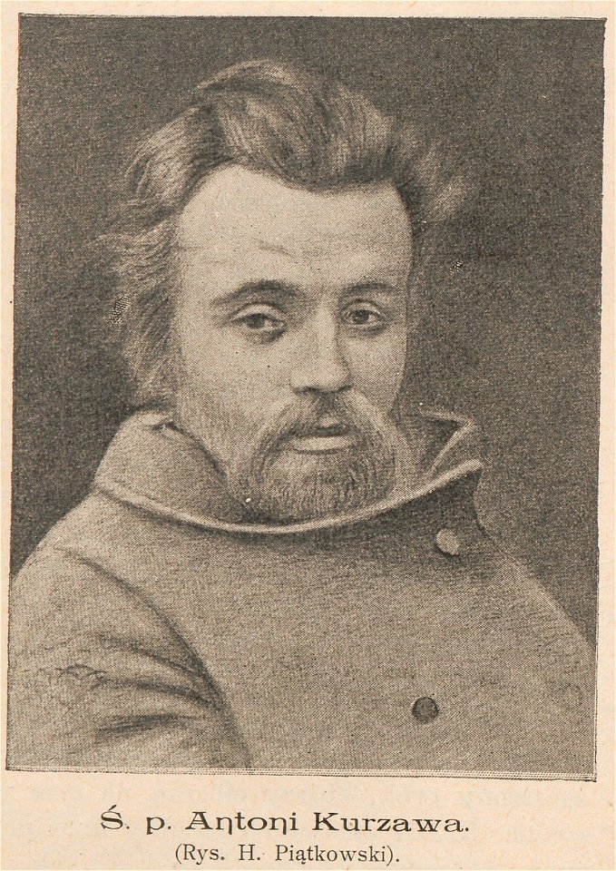 Ś. p. Antoni Kurzawa Rys. H. Piątkowski (81937)