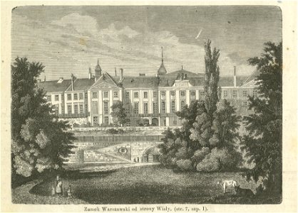 Zamek Warszawski od strony Wisły (43508)