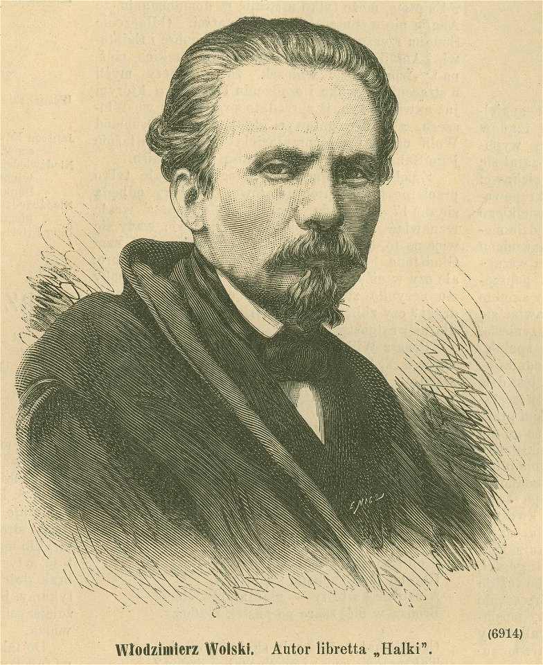 Włodzimierz Wolski autor libretta Halki (76866)